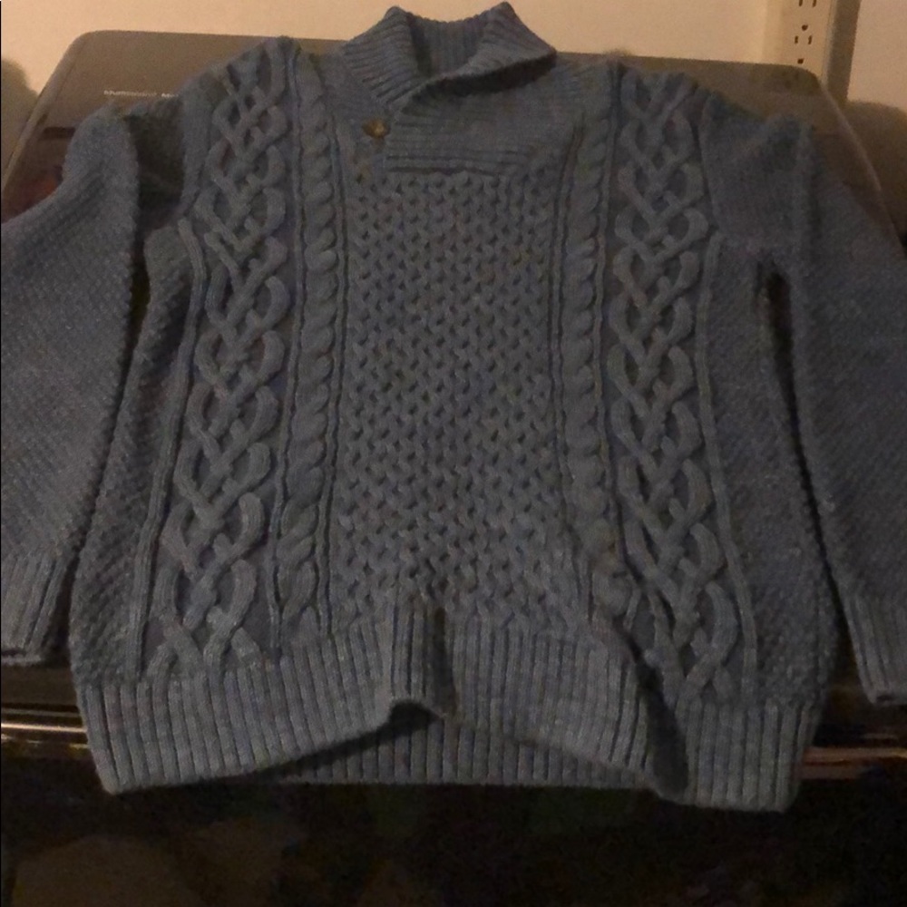 Blue boys sweater